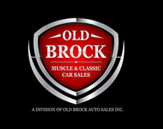 Old Brock Muscle and Classic Car Logo